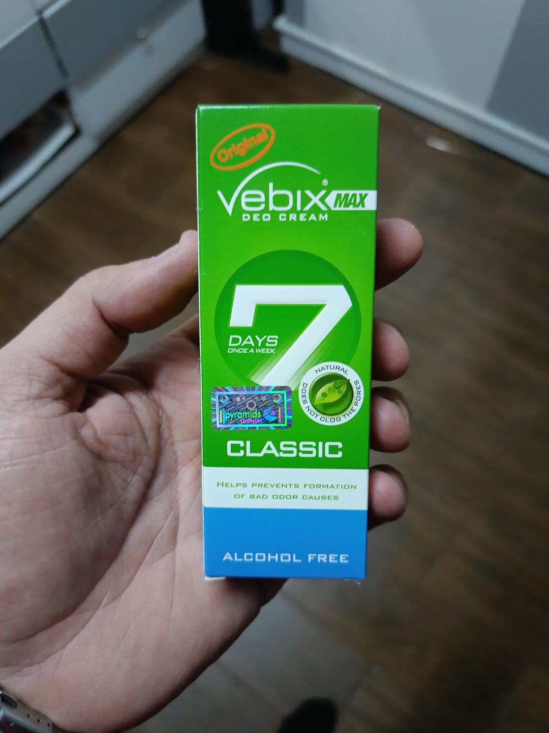 Customer photo review of Vebix Deodorant Cream 25ml Classic