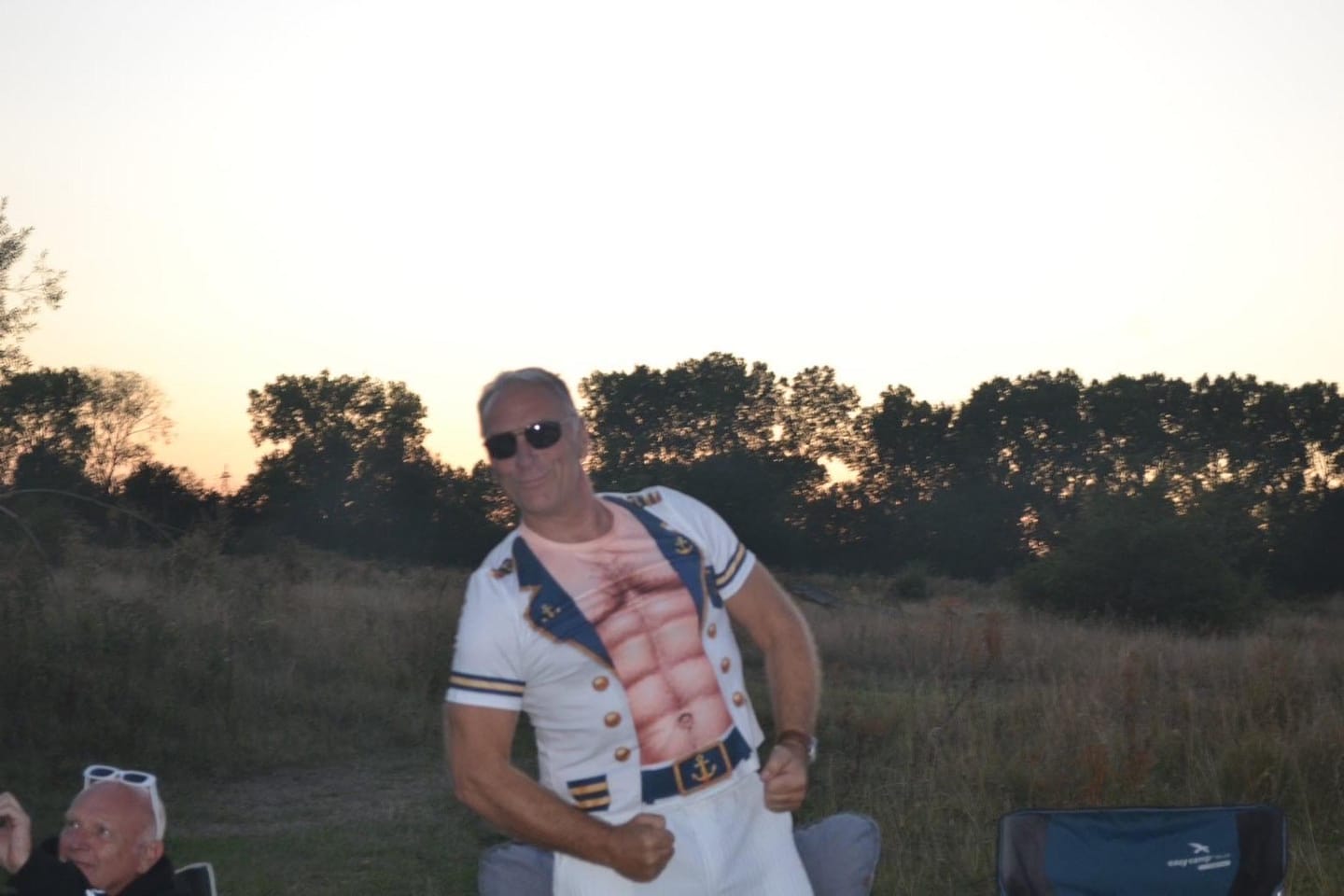 Customer photo review of Custom Funny T-shirt - Personalized Birthday Gifts For Men - Captain Of Chaos
