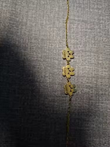 Customer photo review of Eternél - Bracciale personalizzato nome su zampa