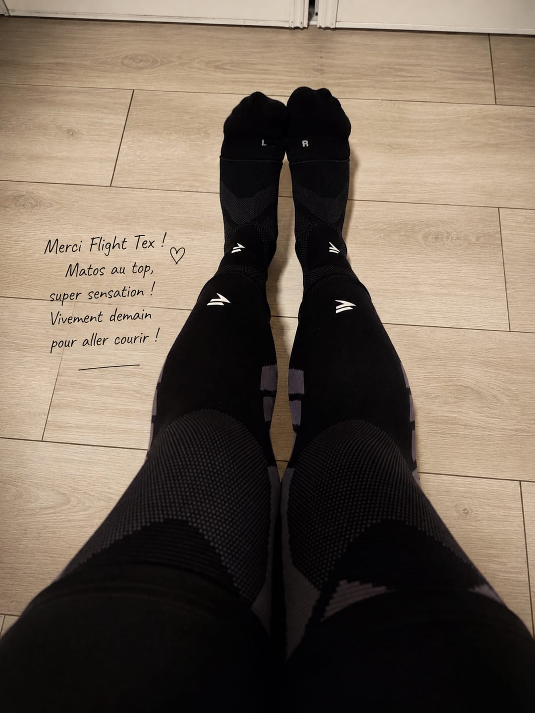 Customer photo review of Maintien de Compression pour Chevilles V3