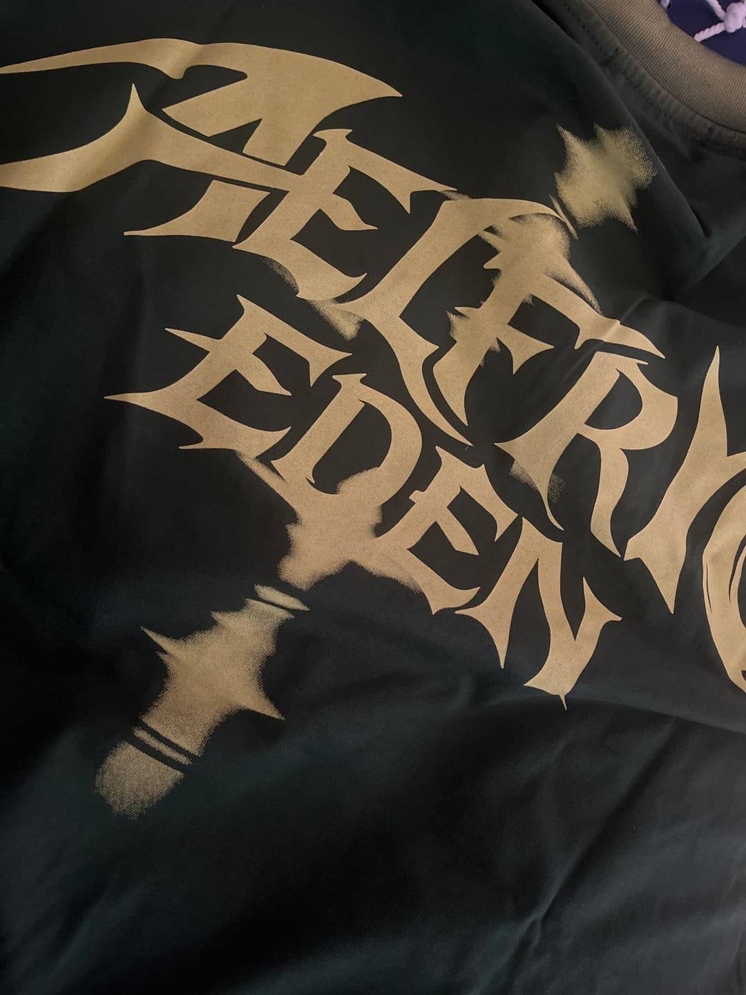 Customer photo review of Aelfric Eden Boxy Graphic Washed Tee