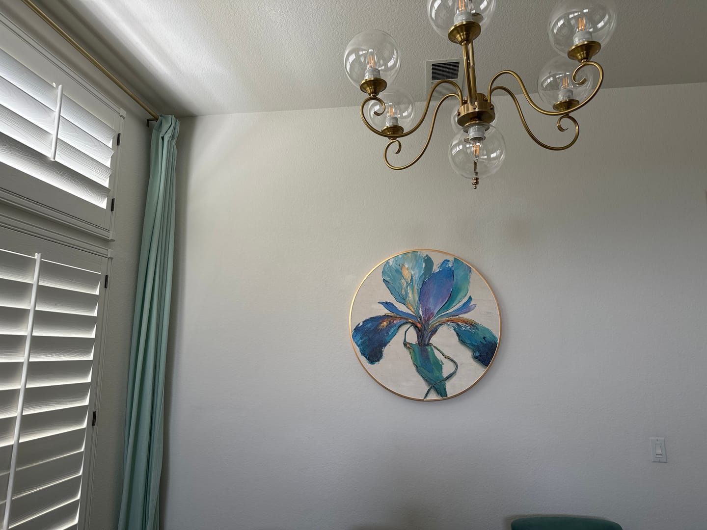 Customer photo review of Round Wall Art #RWA004