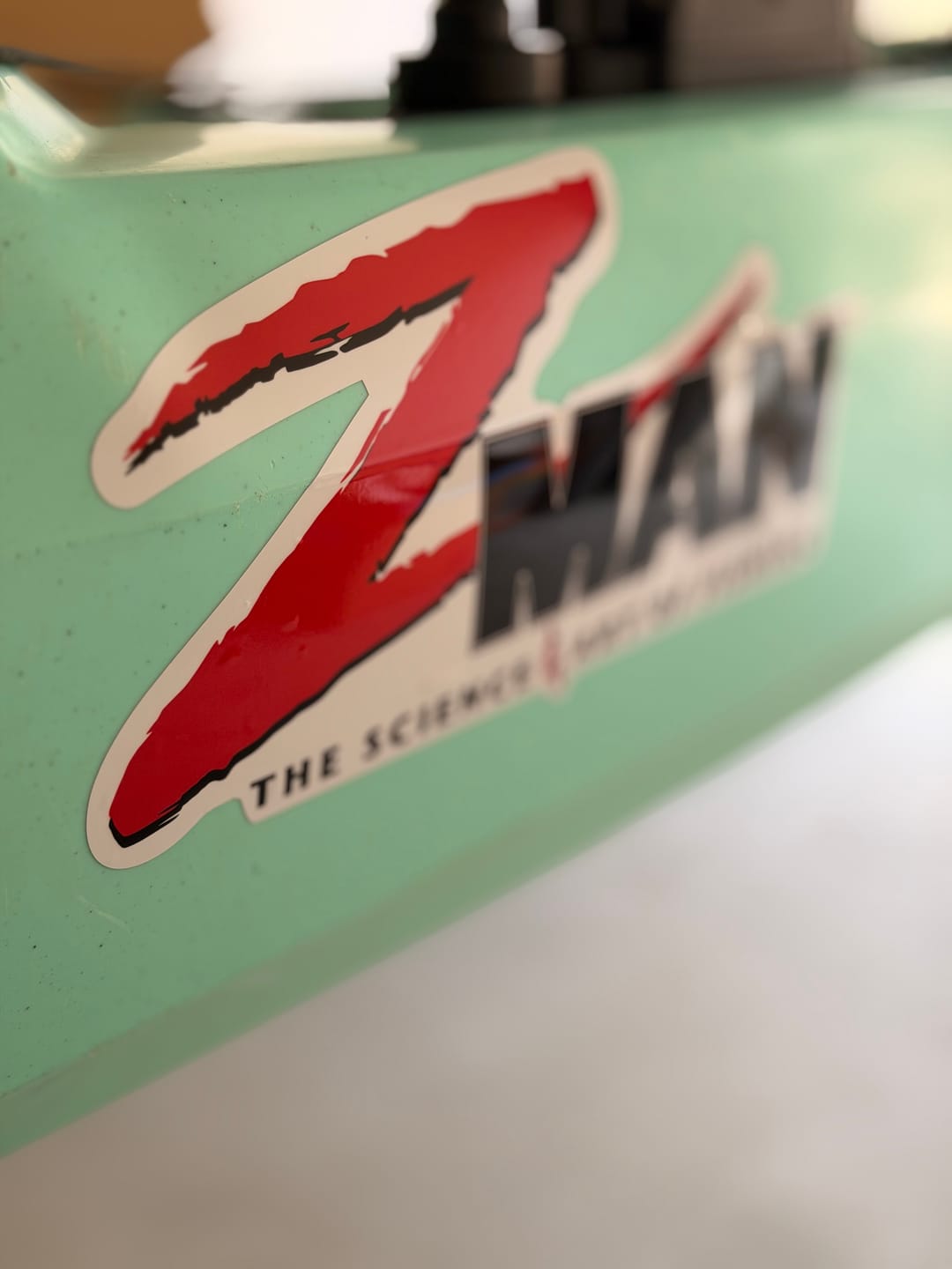 Customer photo review of ZMan Vinyl Decal