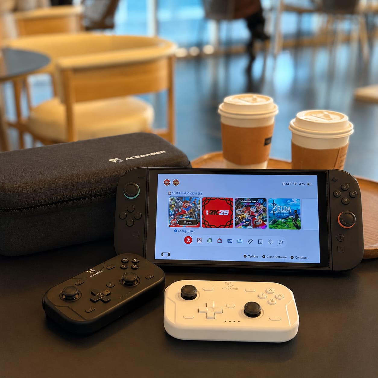 Customer photo review of AceGamer T50 2-Pack Wireless Pocket Controllers