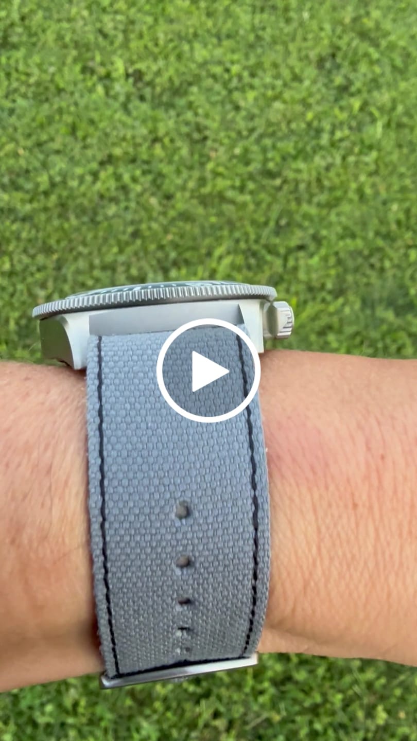 Customer video review of CAT Strap - NEW - Premium Cotton Nylon Blend