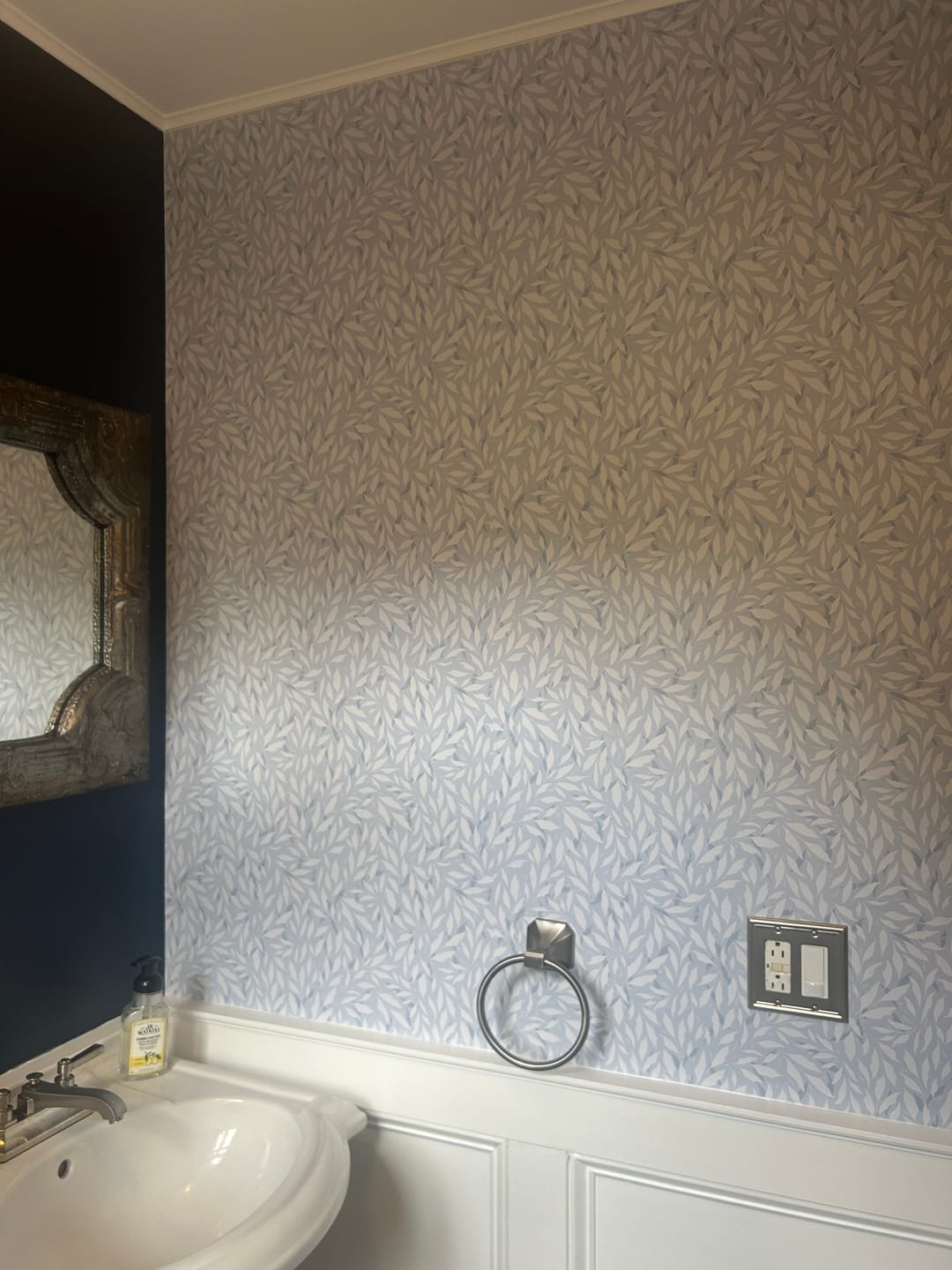 Customer photo review of Haven Wallpaper by Melissa Johnson Design