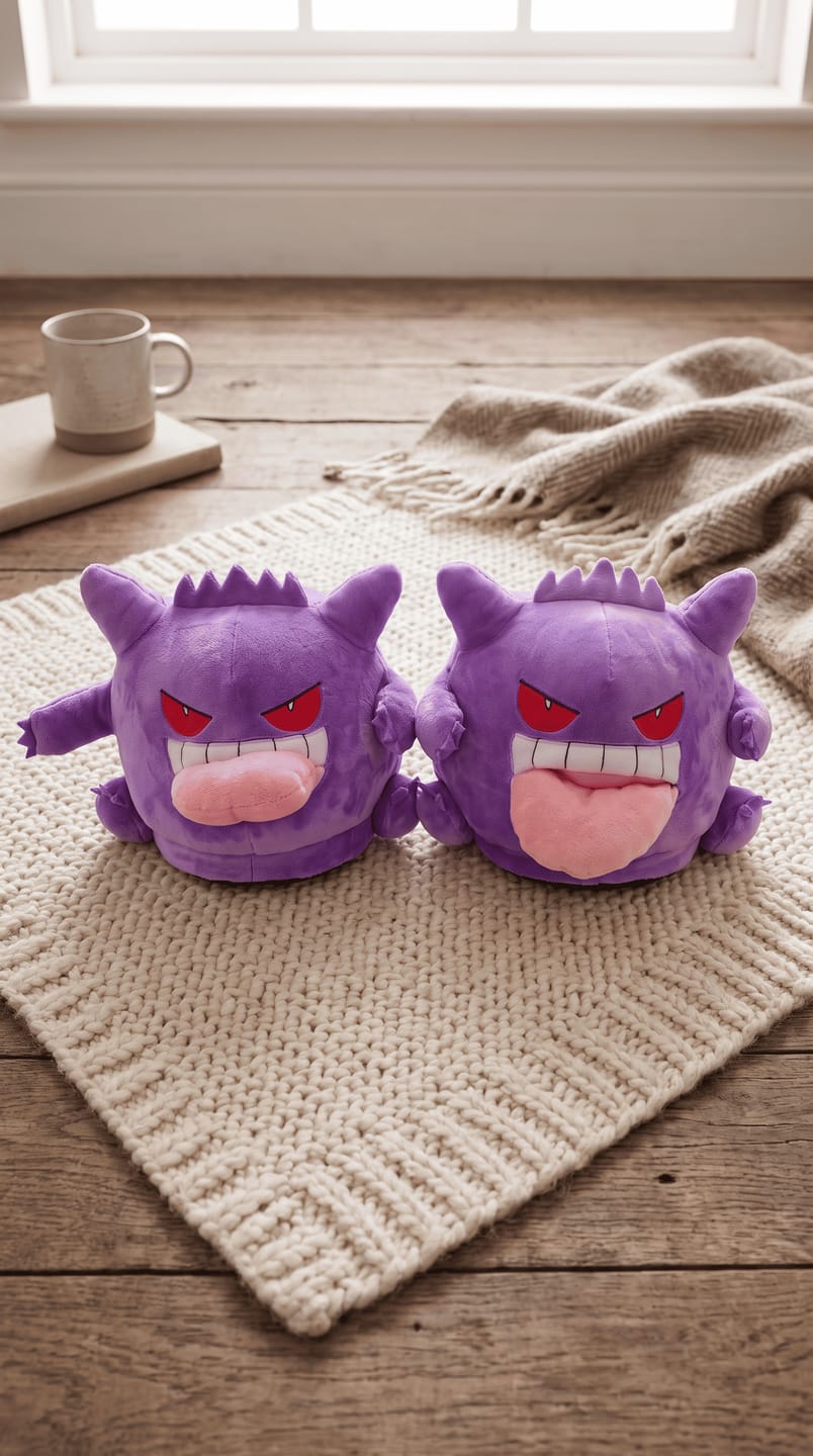 Customer photo review of Pantuflas Gengar