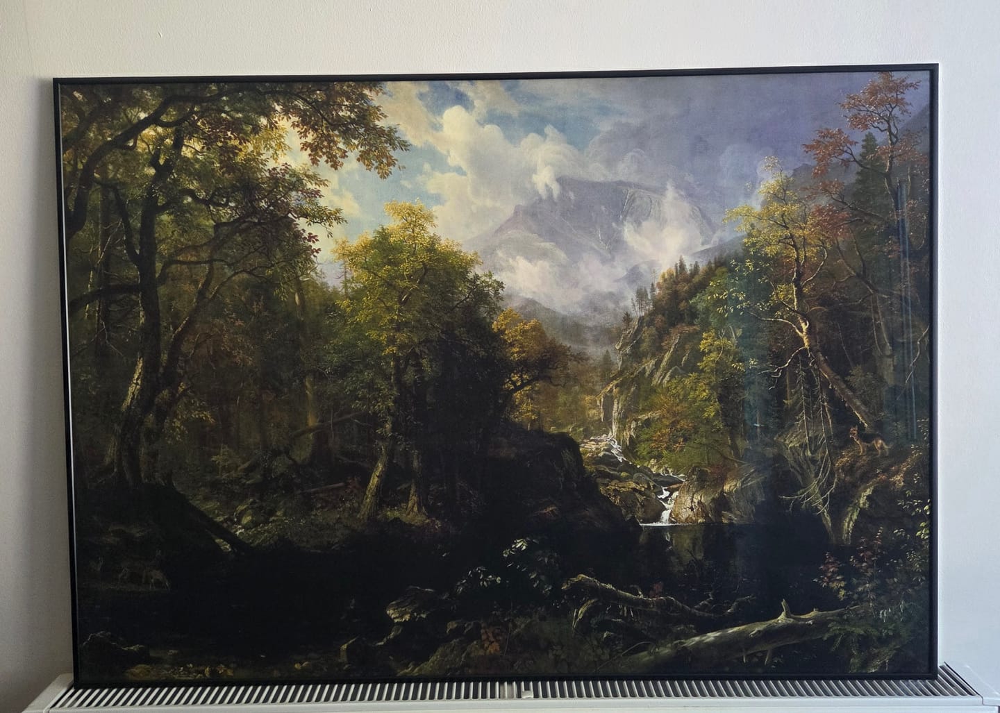 Customer photo review of The Emerald Pool by Albert Bierstadt, 1870