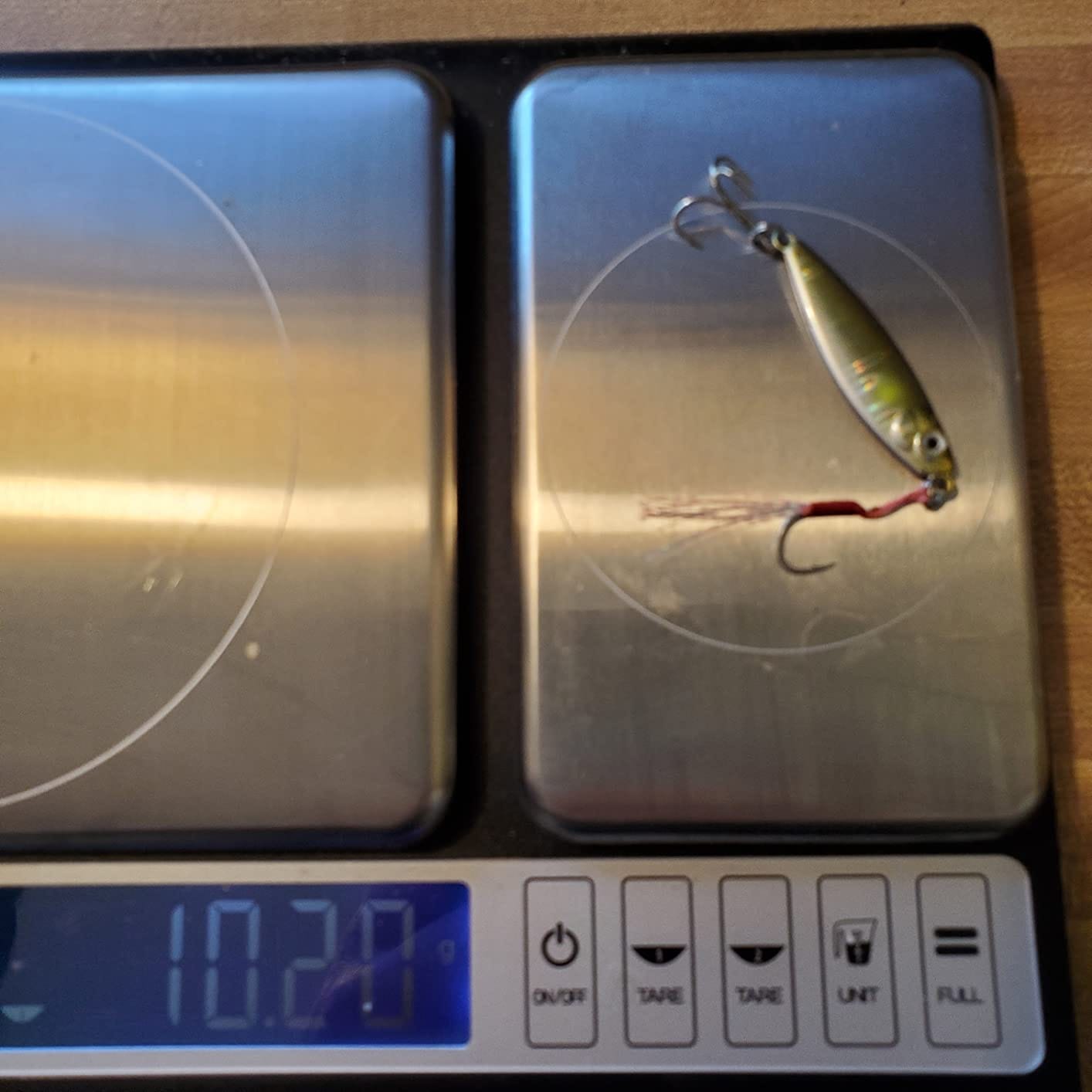 Customer photo review of Saltwater Jigs Fishing Lures Spoon Lure