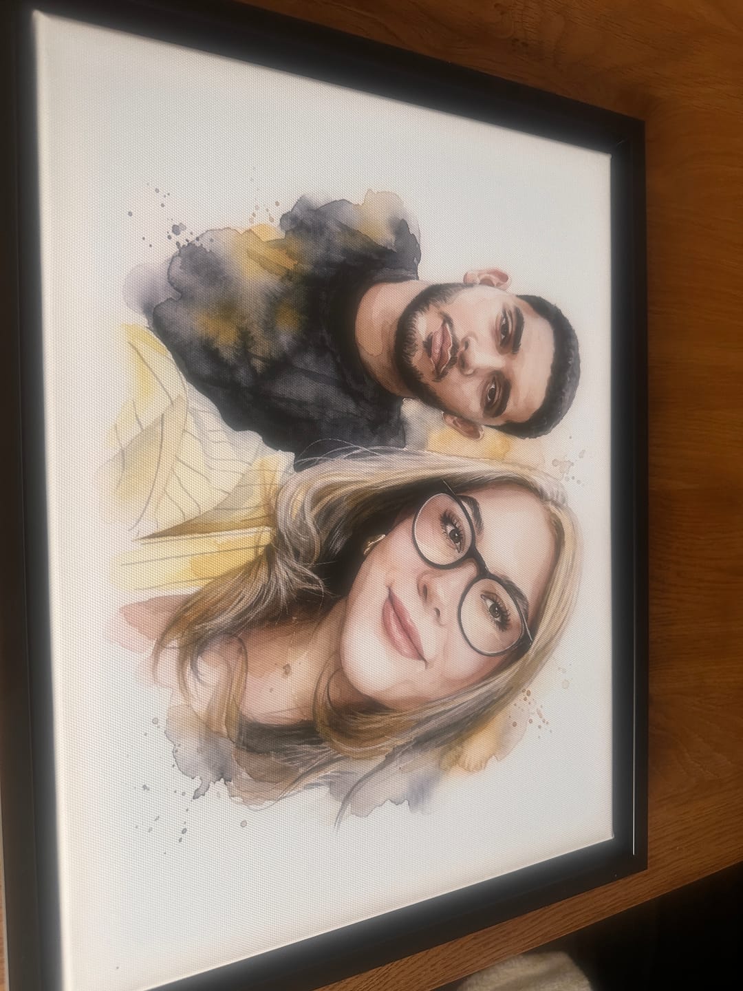 Customer photo review of Euer Foto als Aquarell-Kunstwerk