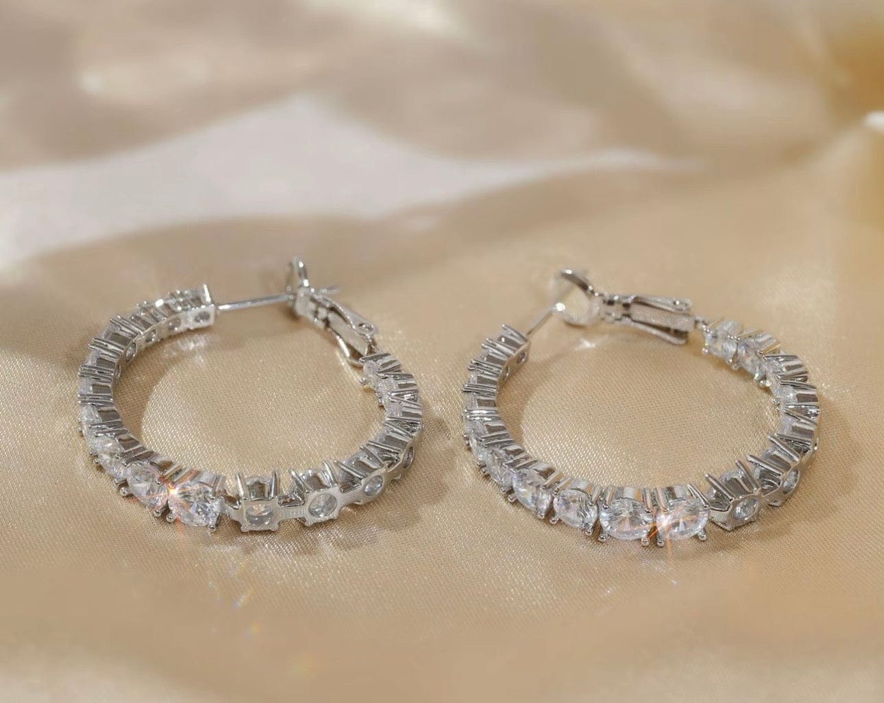 Customer photo review of Althea Earrings
