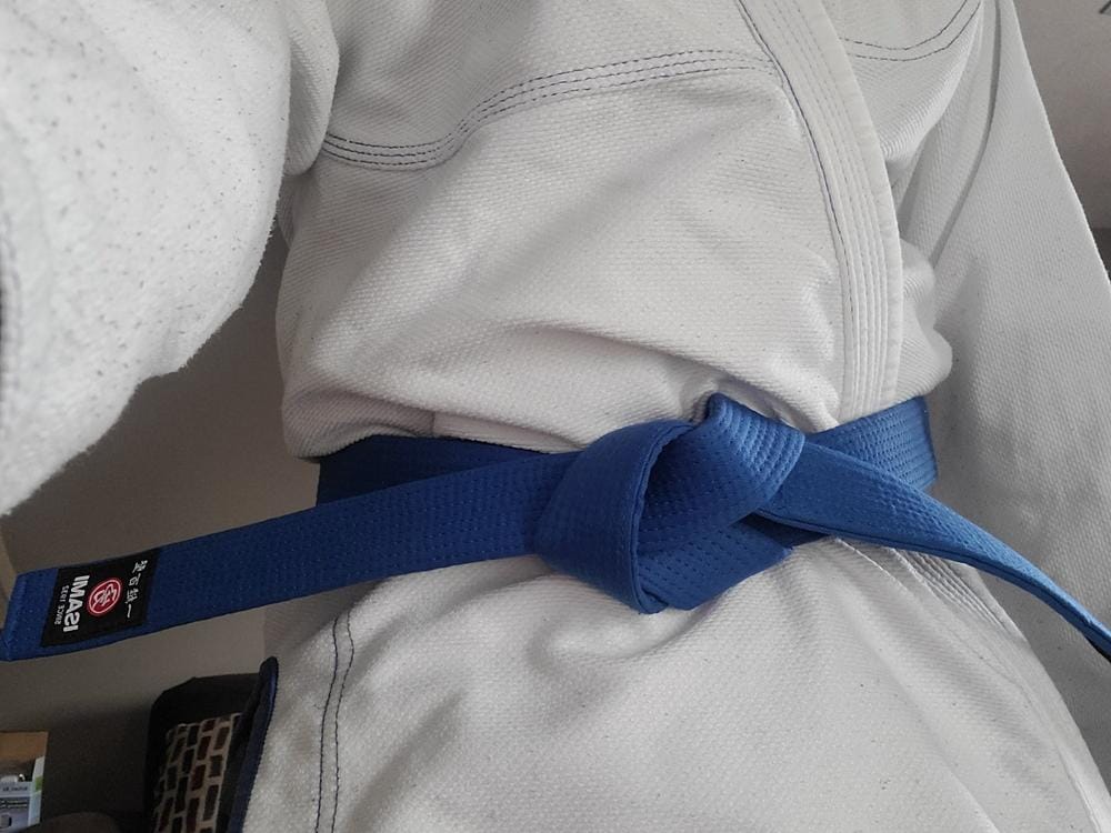 Customer photo review of Isami Blue Belt