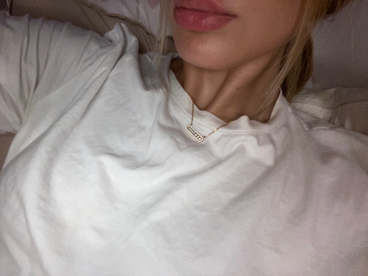 Customer photo review of Pave Soul Kette 18K Vergoldet