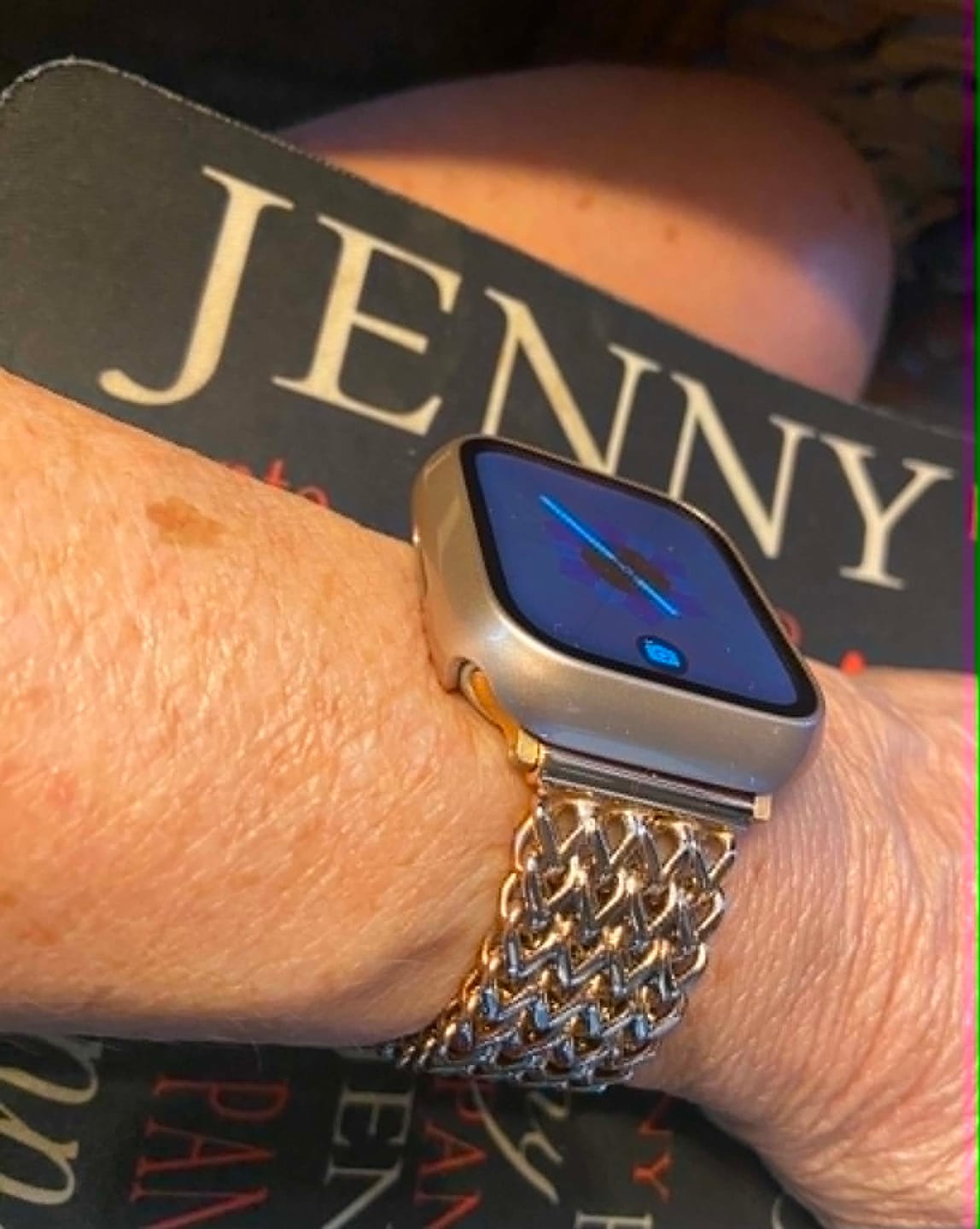 Customer photo review of Nete Stainless Band
