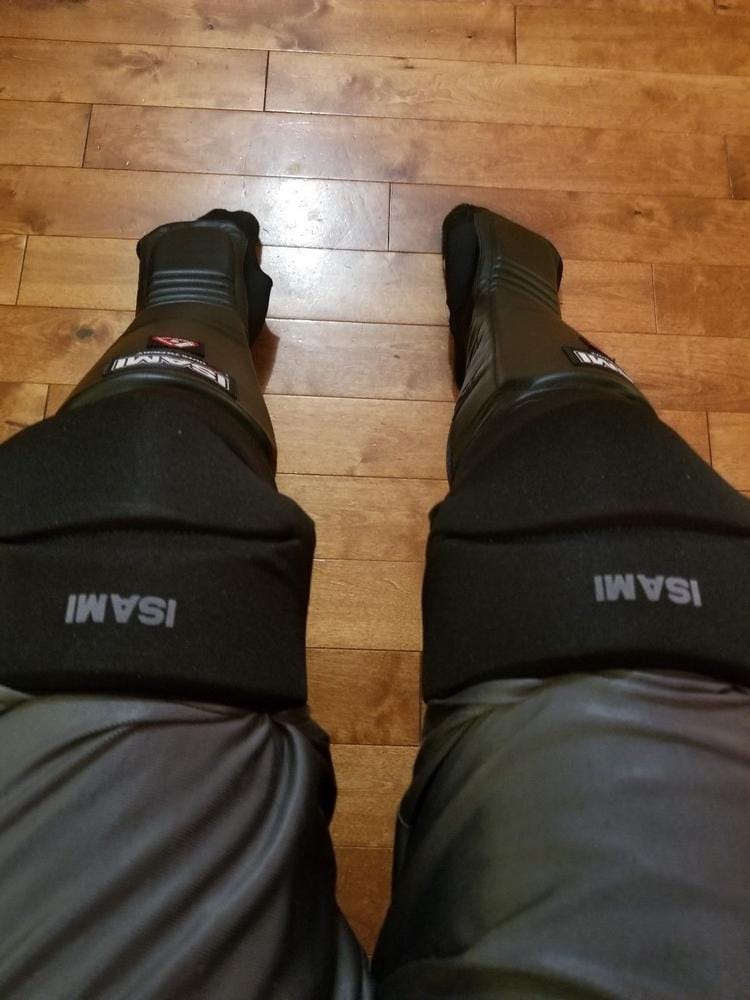 Customer photo review of Wrestling Knee Pads
