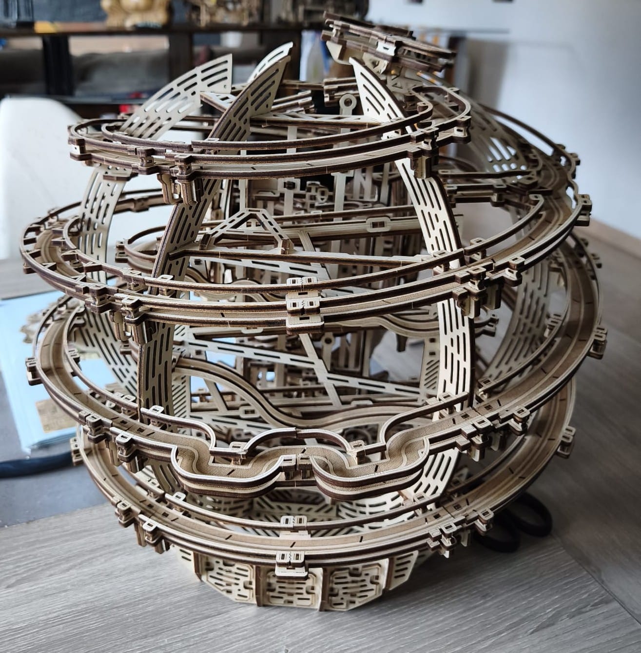 Customer photo review of Gravity Marble Run