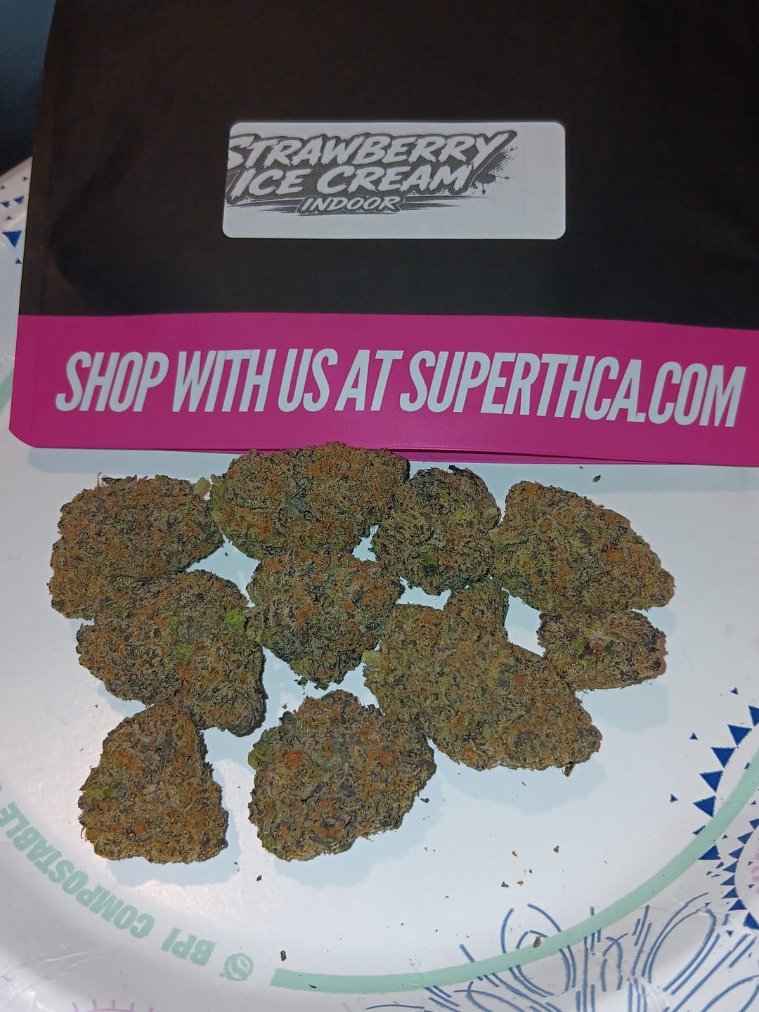 Customer photo review of Strawberry Ice Cream #2 - Indoor