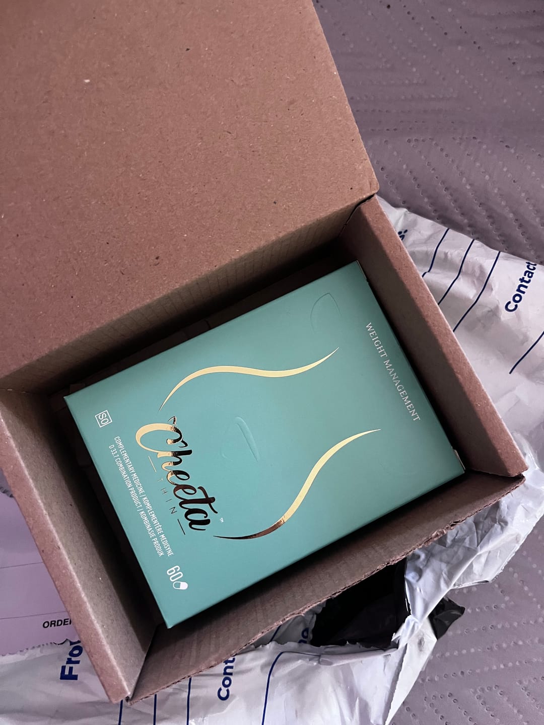 Customer photo review of CheetaThin® Weight Management