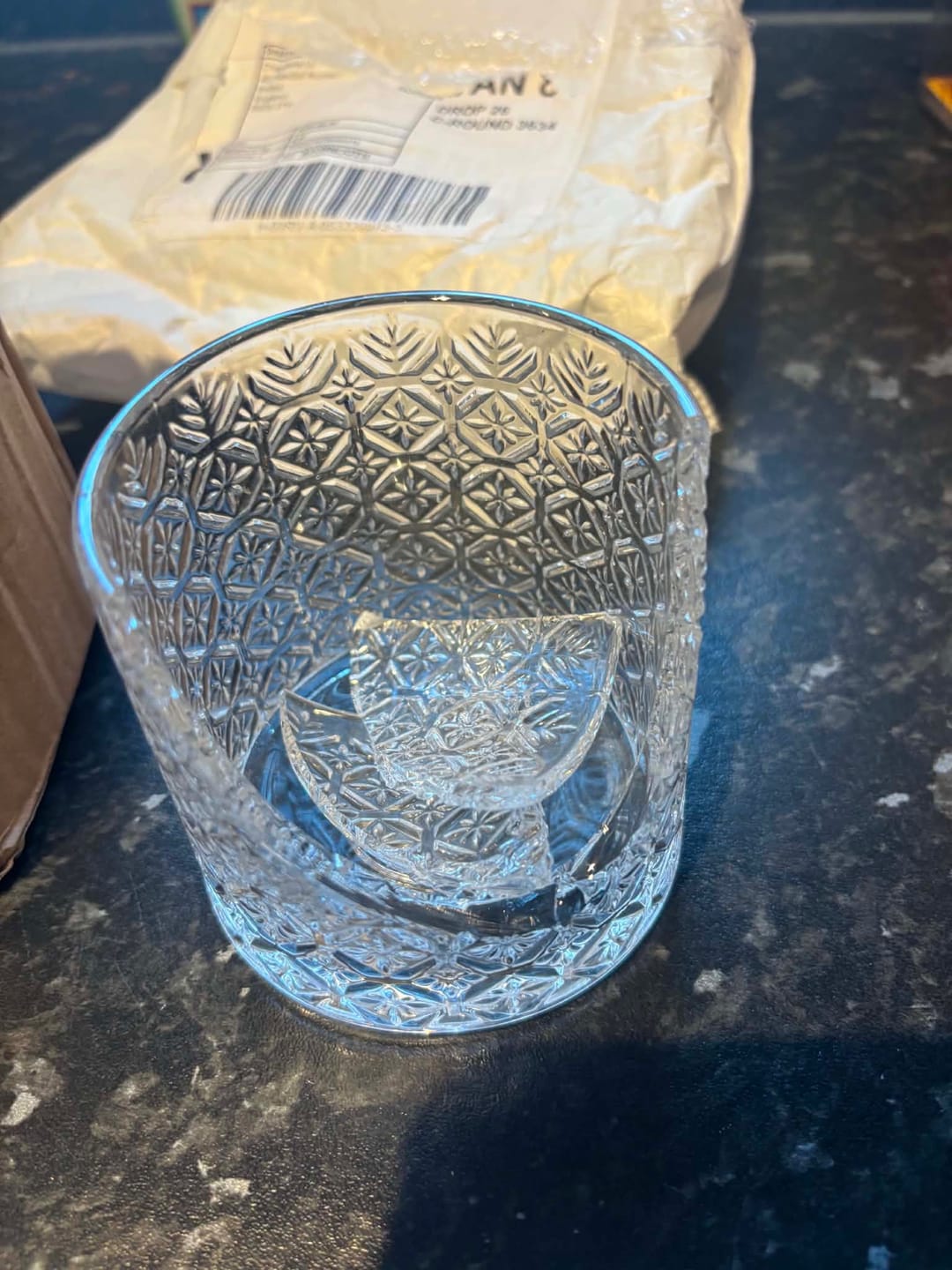 Customer photo review of The Spinning Glass