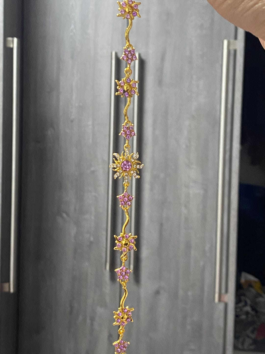 Customer photo review of Golden Sun Princess Bracelet