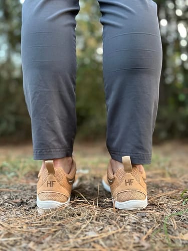 Customer photo review of HF Flow – Minimalistic Shoes for Foot, Knee & Back Pain