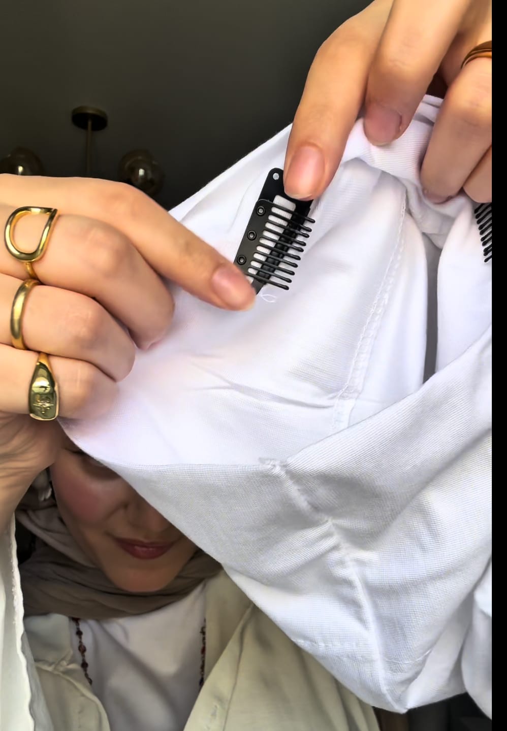 Customer photo review of Tic - Tac Bandana Cotton 100%