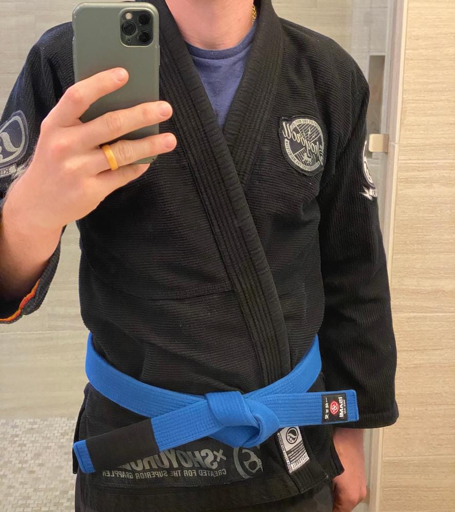 Customer photo review of Isami Blue Belt