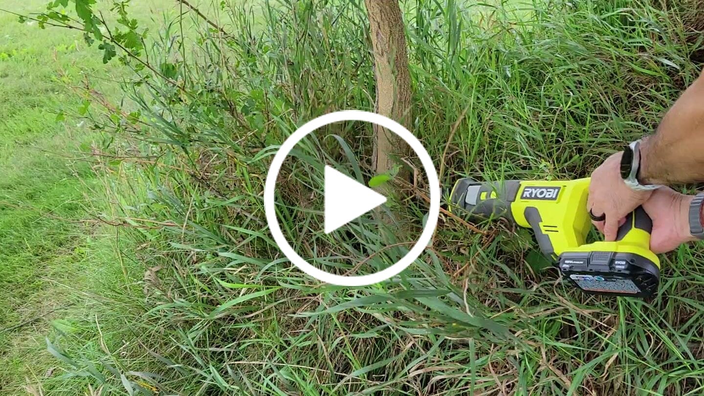 Customer video review of Tree Trimming/Wood Cutting – Japanese Teeth Arc Edge 6 TPI Reciprocating Saw Blade