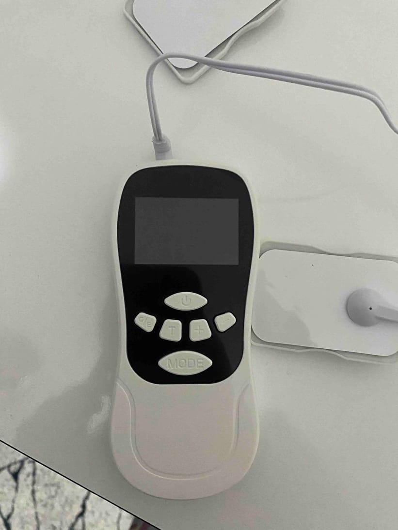 Customer photo review of Şarjlı TENS/EMS Masaj Fizik    Tedavi Cihazı