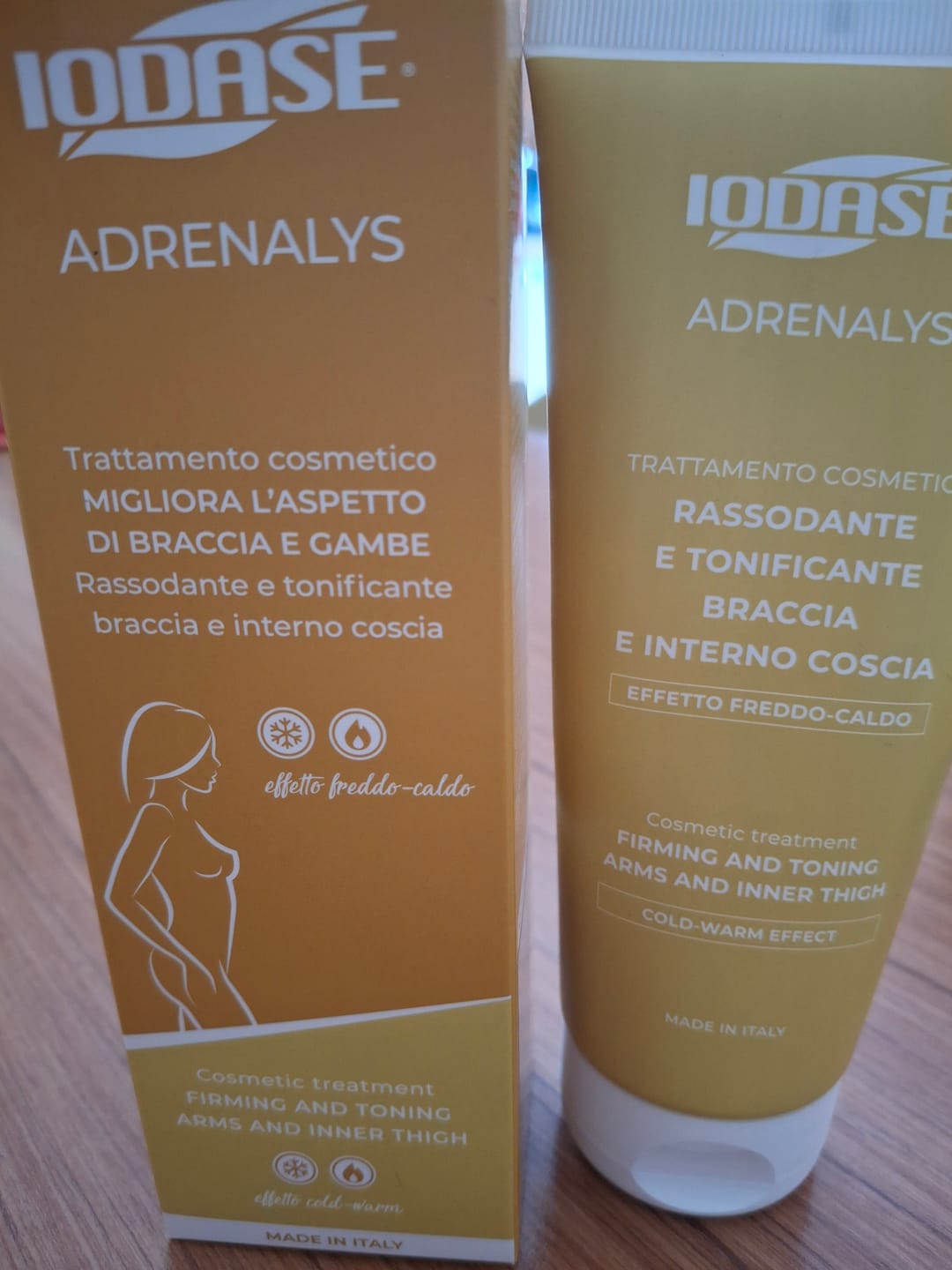 Customer photo review of Crema rassodante braccia ed interno coscia