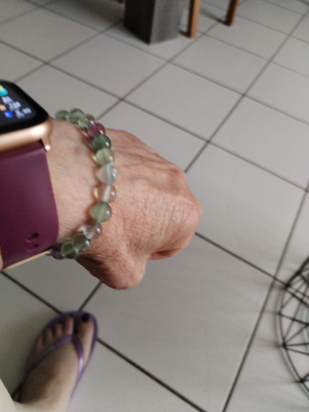 Customer photo review of Bracelet fluorine