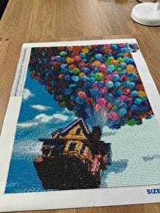Customer photo review of Yıldızlı Gece 40x50cm