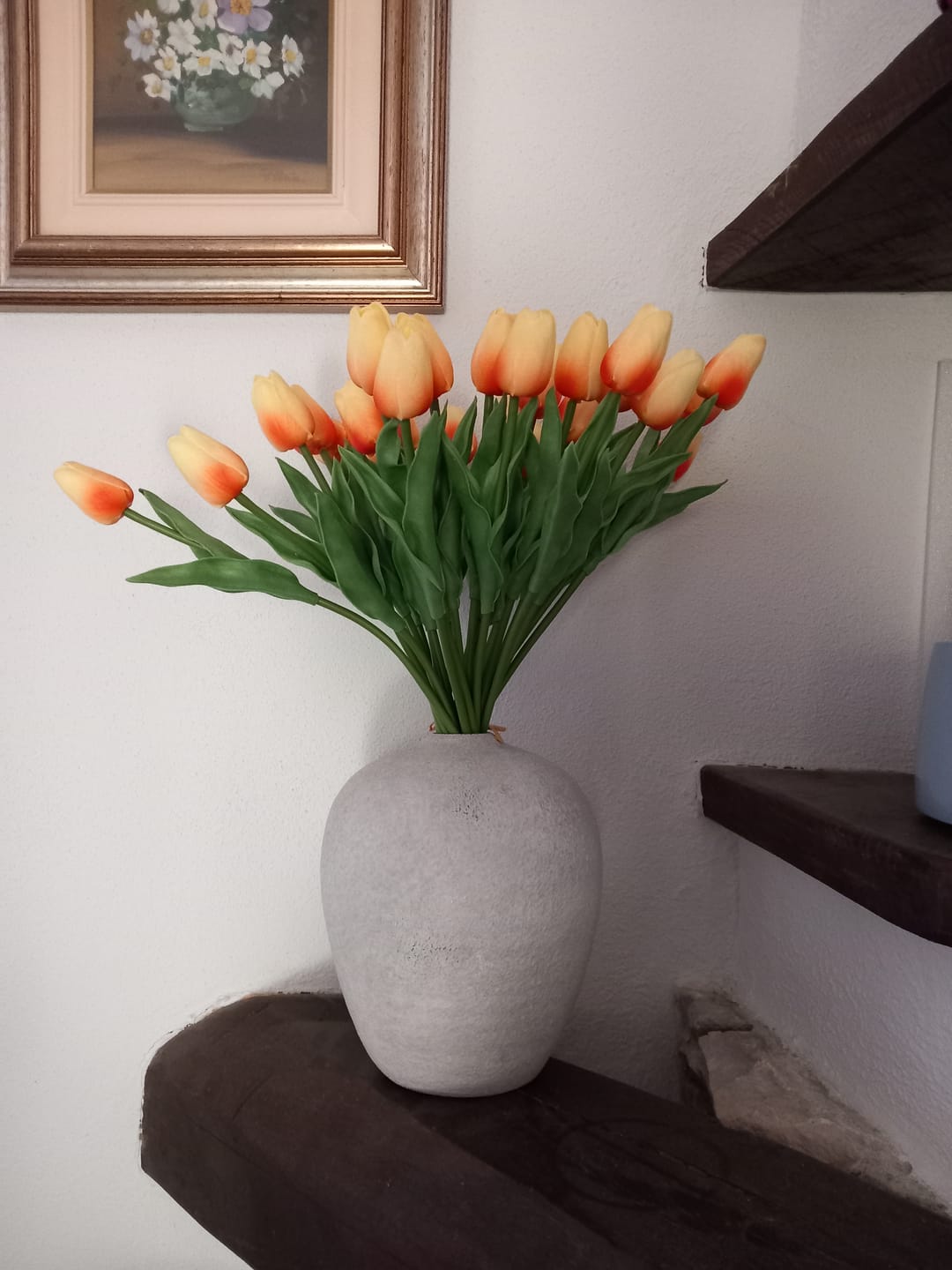 Customer photo review of Tulpen Boeket - Peach (25 stengels)