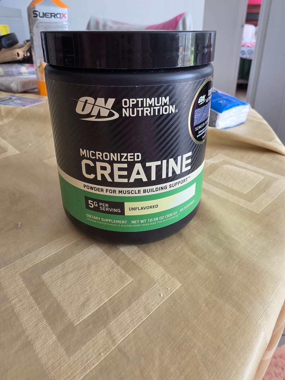 Customer photo review of Creatina Micronizada ON 300g