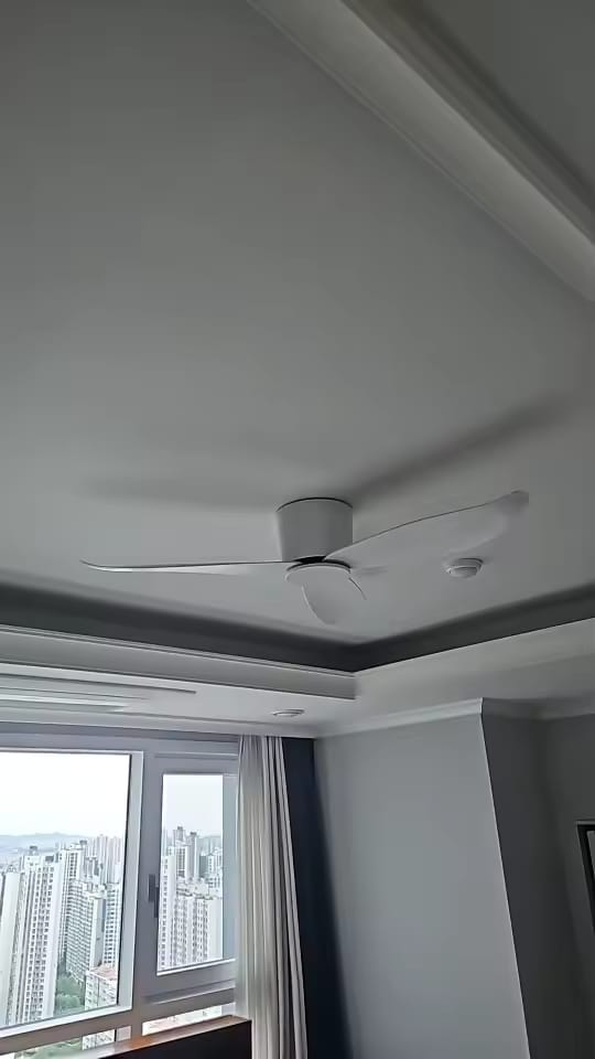Customer photo review of 36/44/52-Inch Low-Profile Ceiling Fan with Remote Control