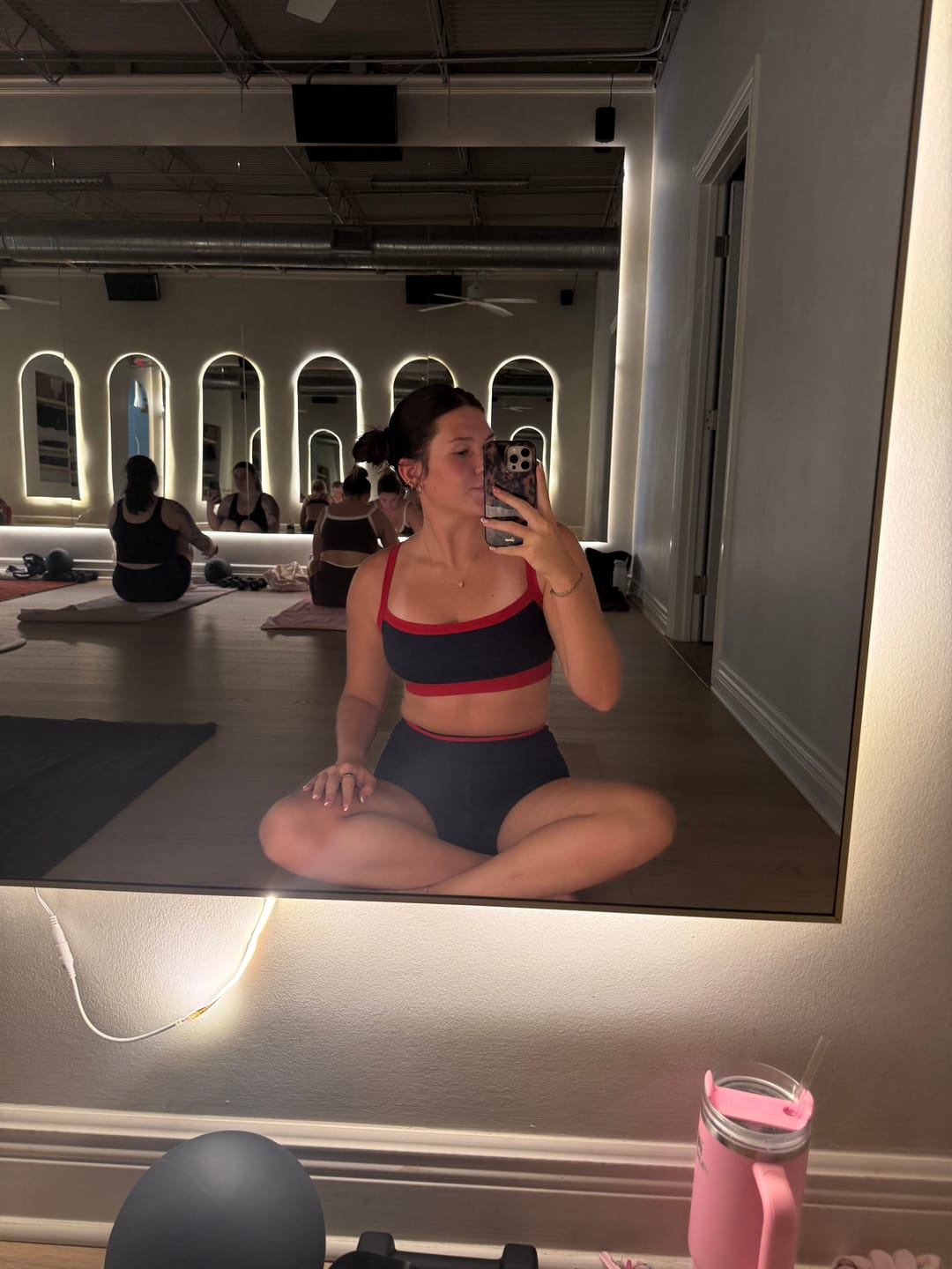 Customer photo review of TCC Contrast Trim Square Bra