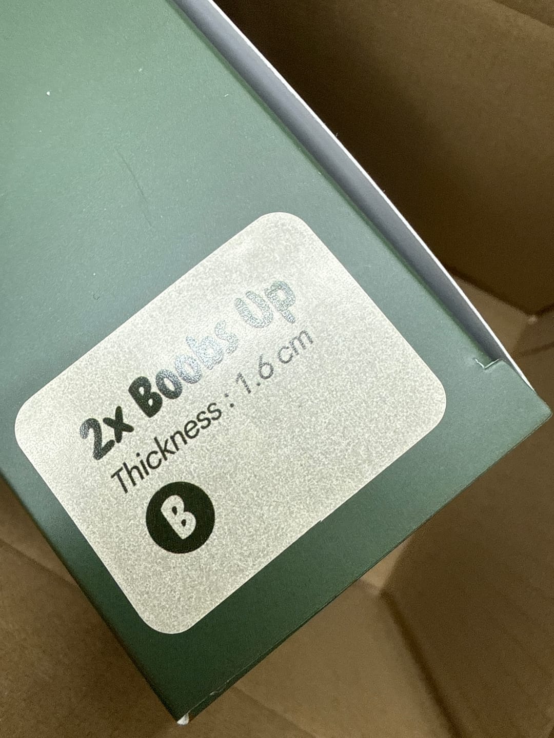 Customer photo review of 2X Boobs Up Nubra In Skin (1.6 cm)