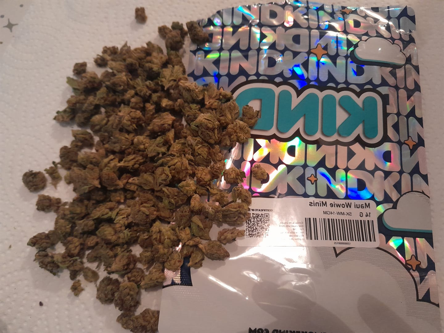Customer photo review of Maui Wowie Minis - 14 Grams - Sativa