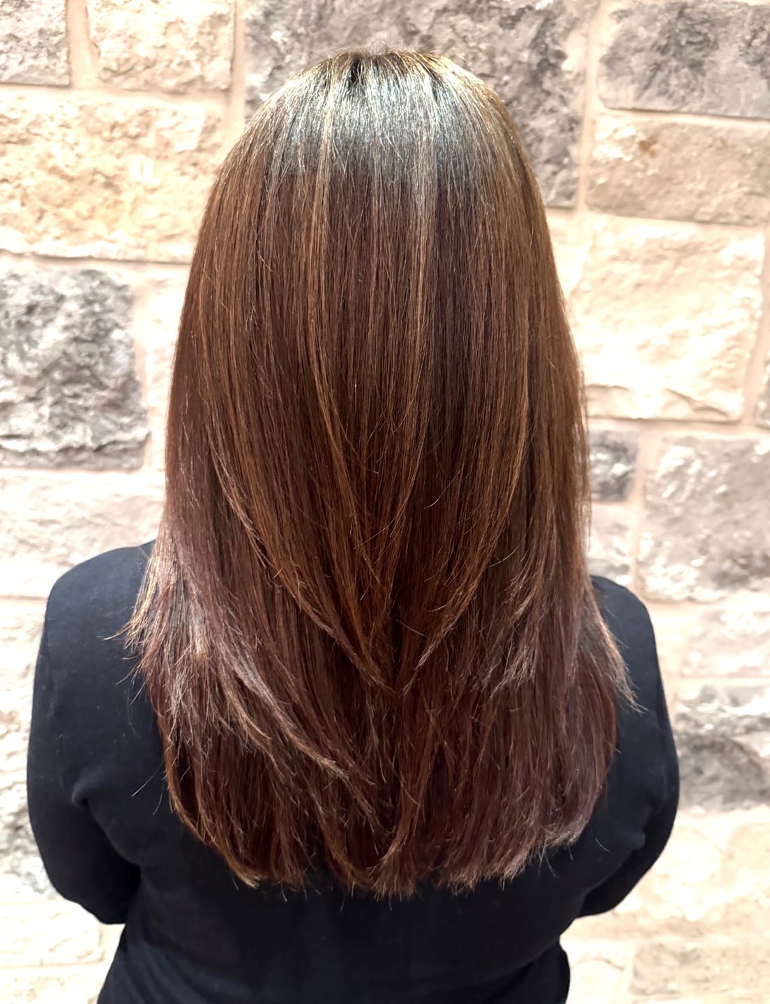 Customer photo review of Healthy Hair Vitamins - 2 Month Supply