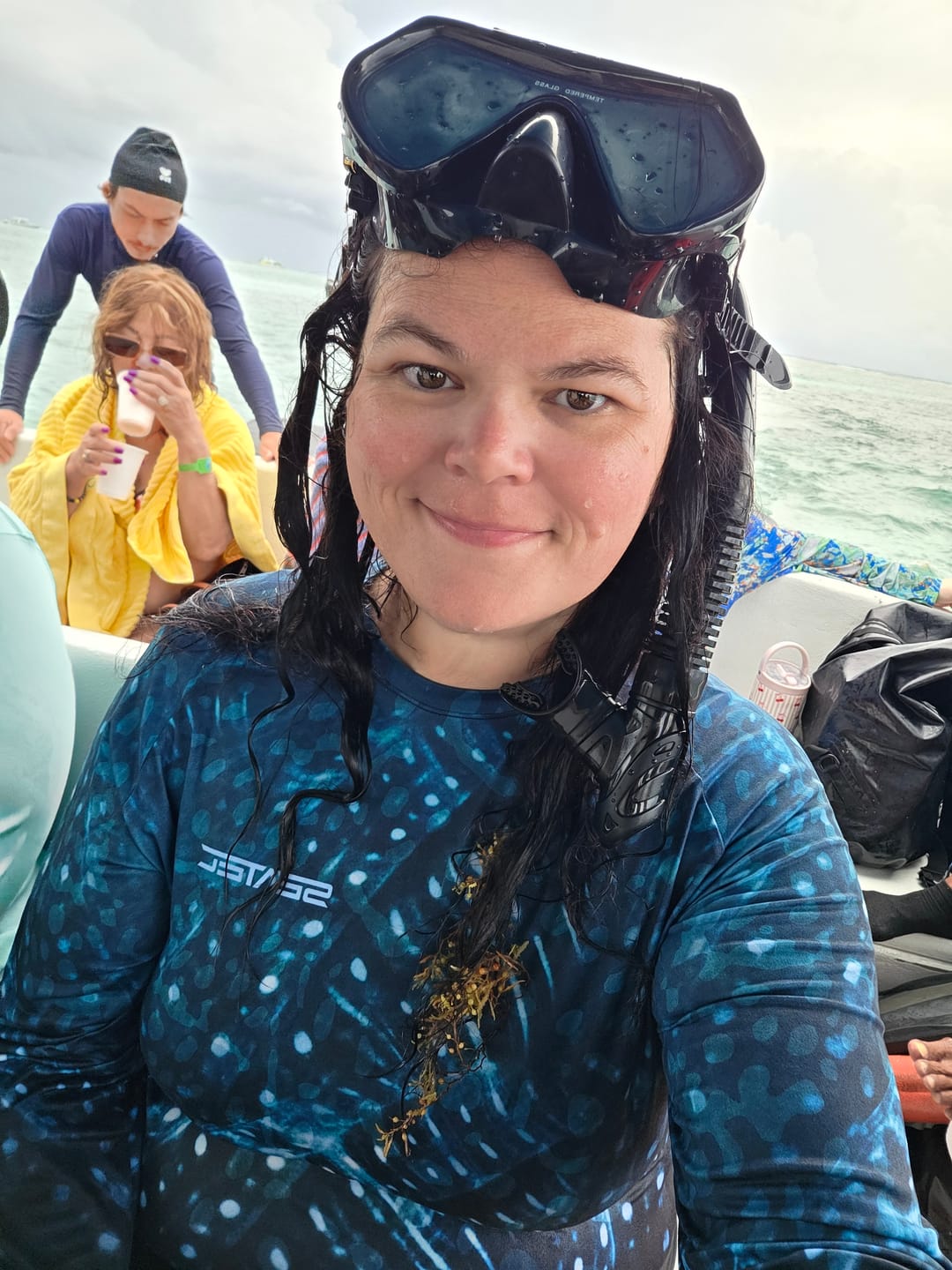 Customer photo review of Whale Shark Sport Tec Crew Long Sleeve – Men's