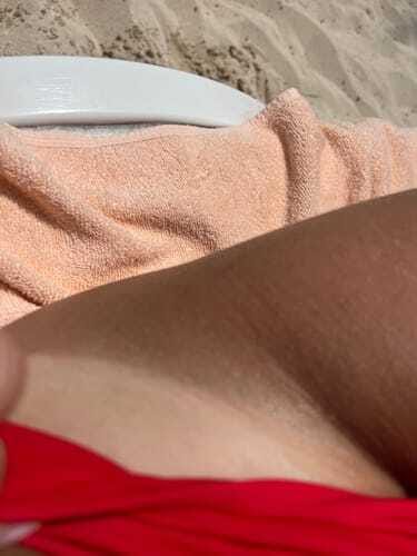 Customer photo review of Intensifying Tanning Cream - Watermelon