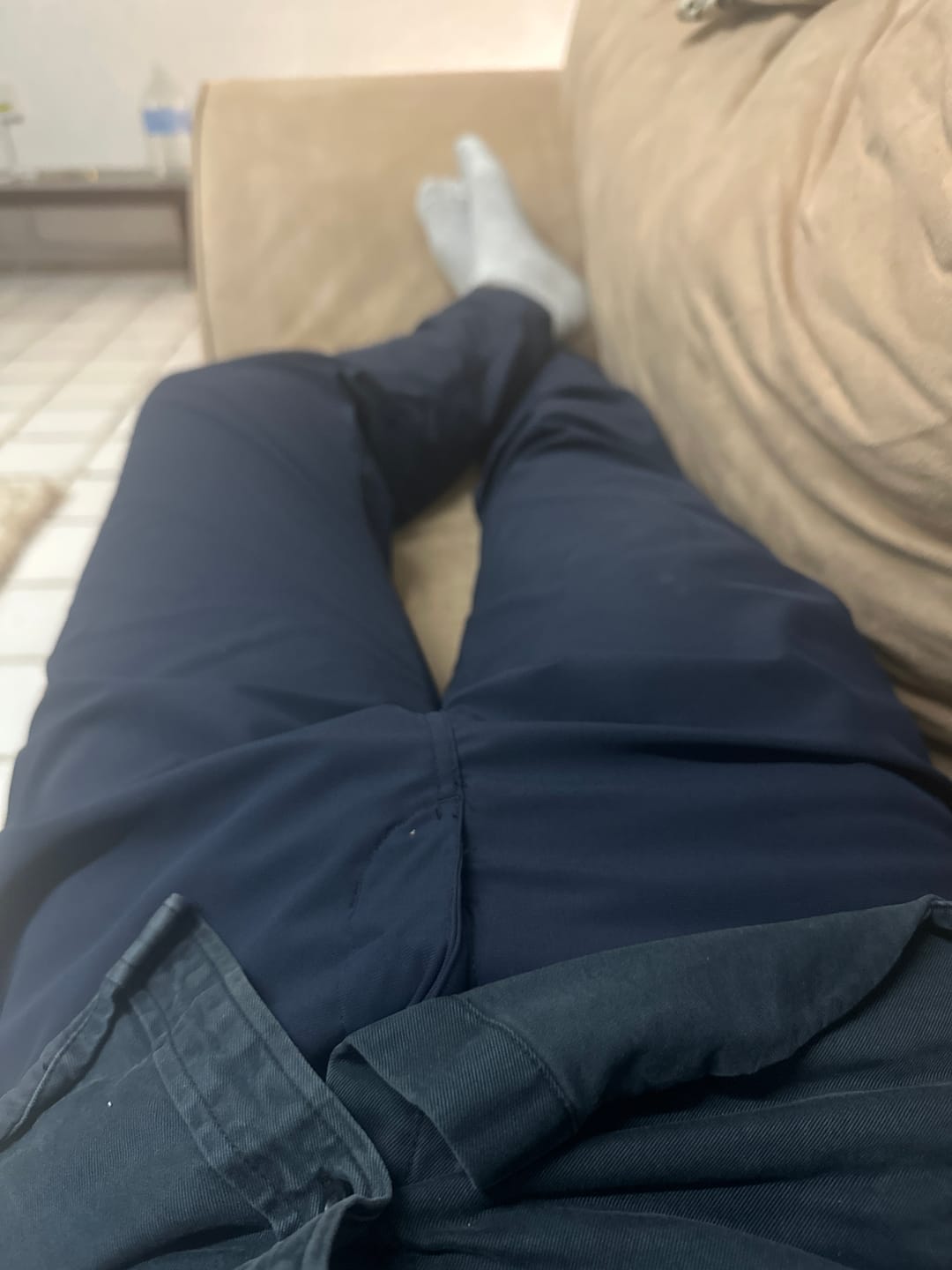 Customer photo review of 5-Pocket Pants - Olive