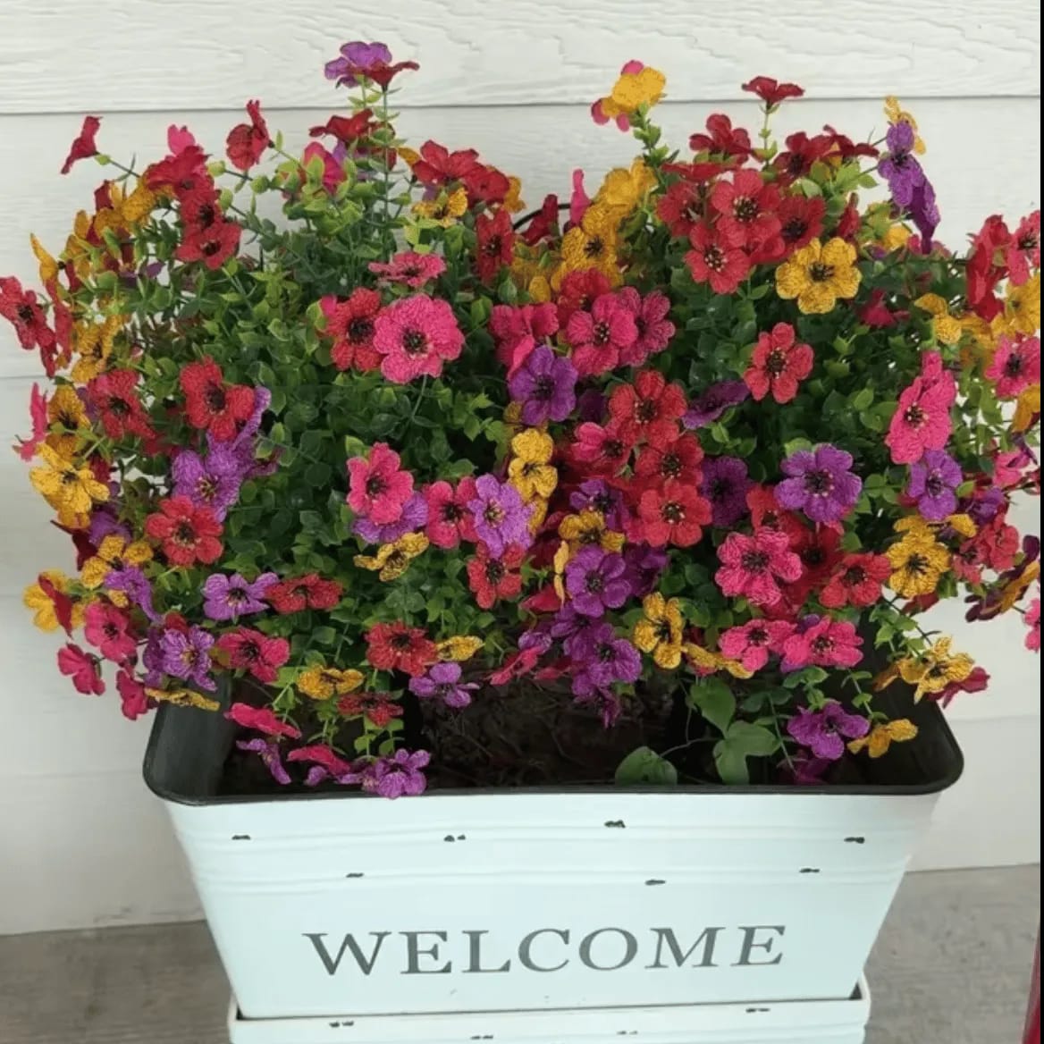 Customer photo review of 💥Last Day 50% OFF💐Outdoor Artificial Flower Decoration