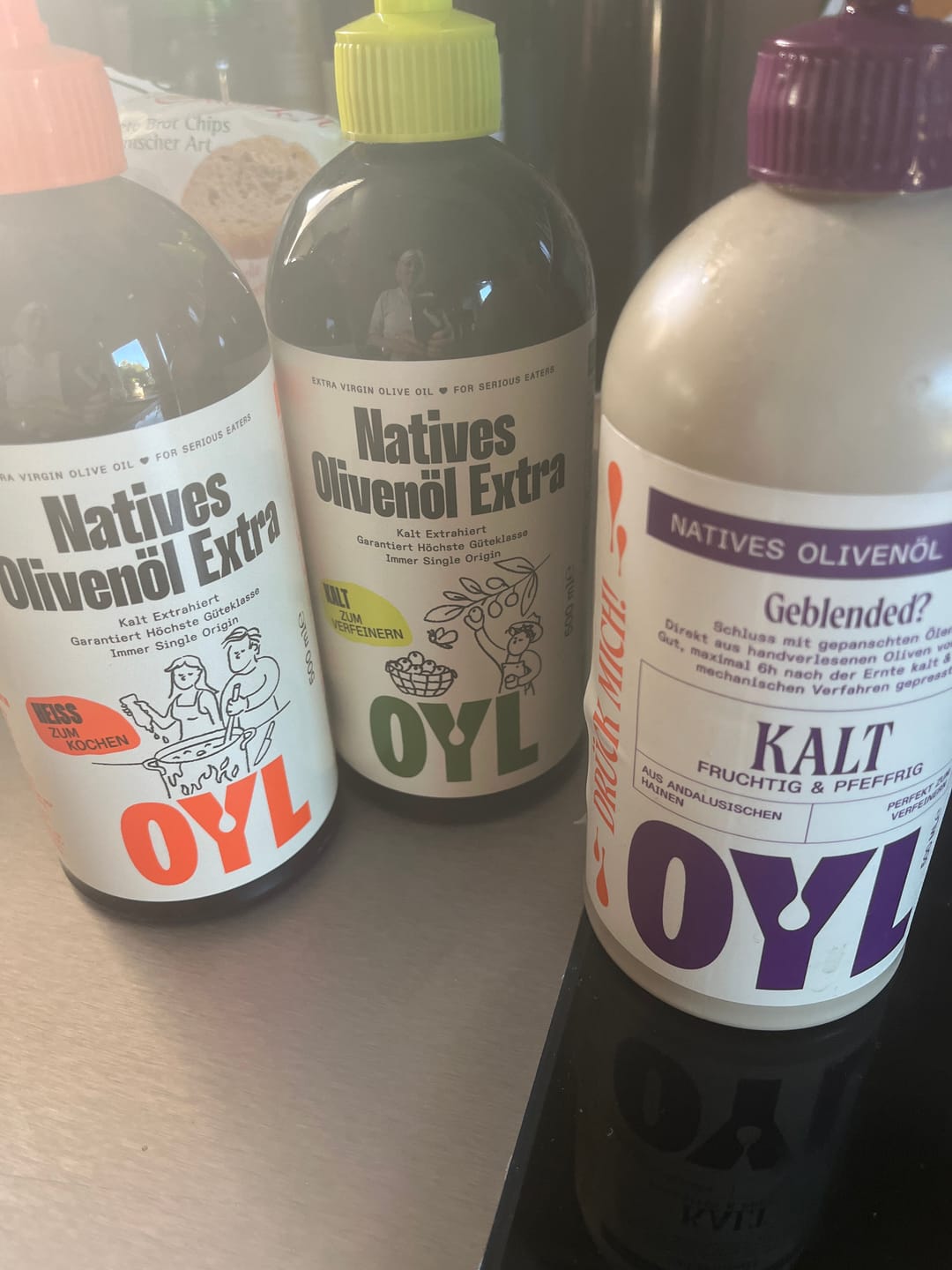 Customer photo review of OYL Olivenöl Duo - HEISS & KALT