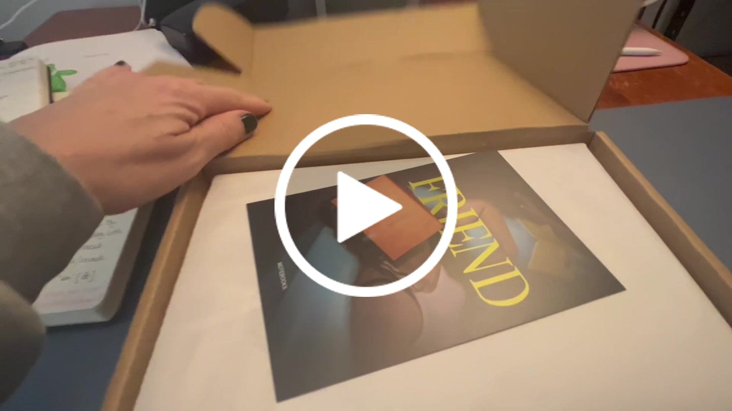 Customer video review of Sketch Note