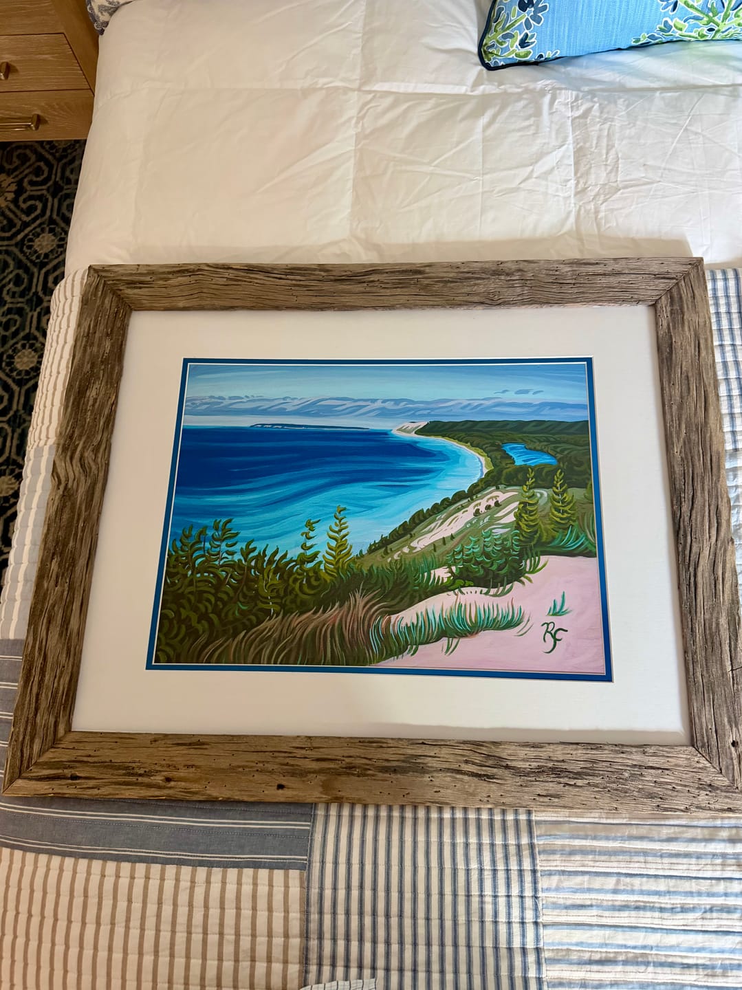 Customer photo review of Empire Bluff, Fine Art Paper Print “Sacred Land”