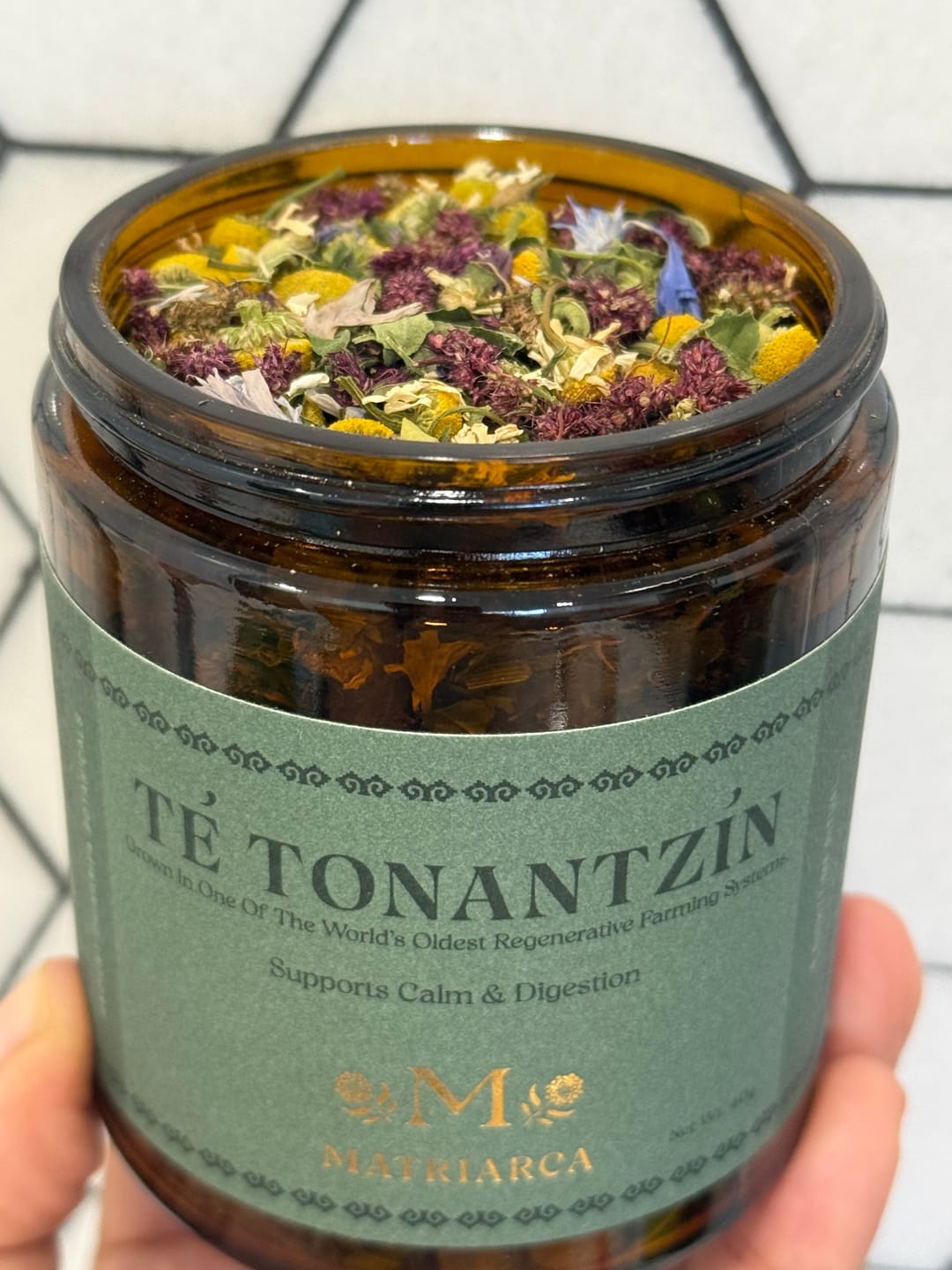 Customer photo review of Tonantzin Botanical Tea Blend