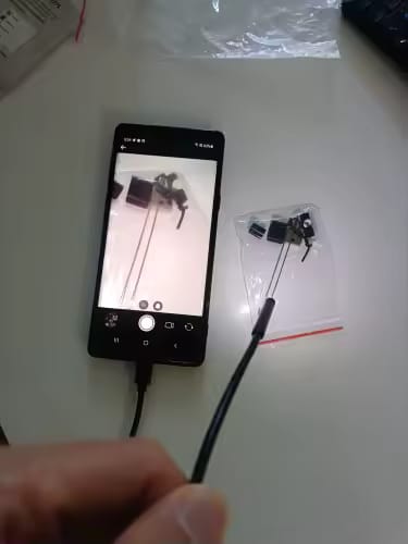 Customer photo review of Endoscope Inspection Camera
