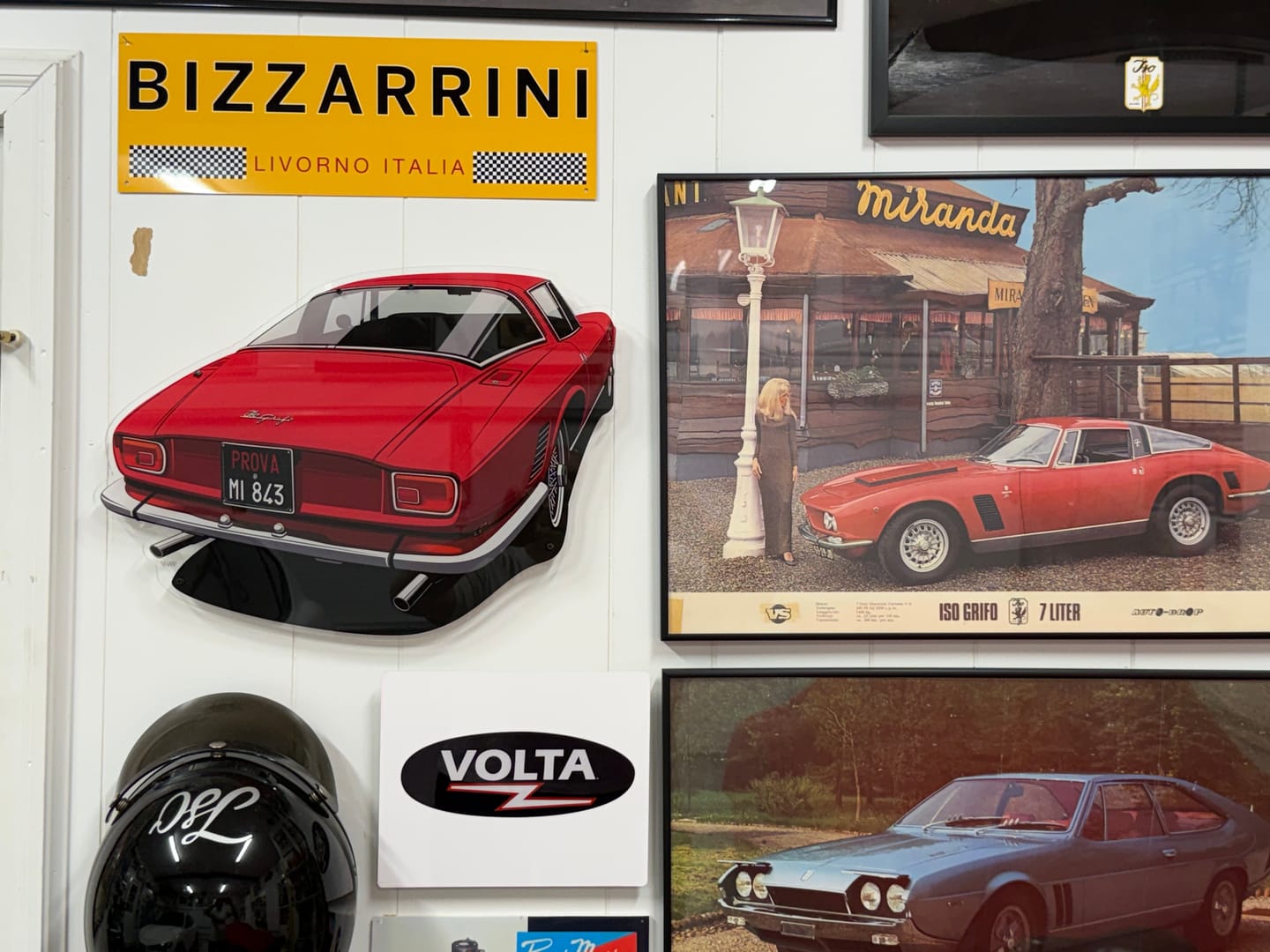 Customer photo review of Your Custom Car Acrylic Print Service