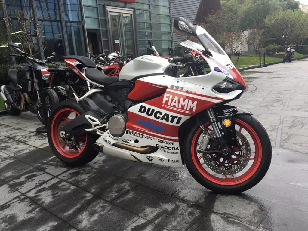 Customer photo review of Special Black Red Design For Ducati 899 1199  Fairing Kit
